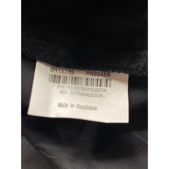 Brand New Landau Women's Size SML Unisex Black Short Sleeve Scrub Top - Picture 5 of 5